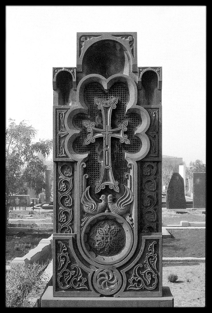 Gravestone, Yerevan, 1999 Gravestone, Yerevan, 1999