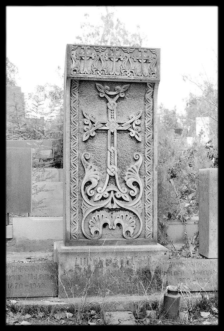 Gravestone, Yerevan, 1999 Gravestone, Yerevan, 1999