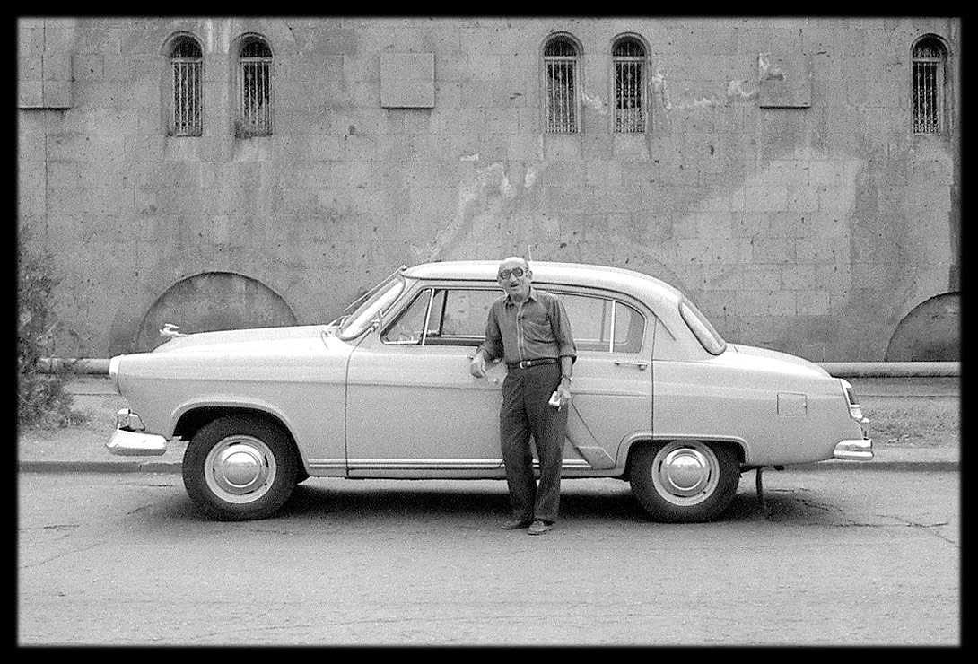 Proud car owner, Yerevan, 1999 Proud car owner, Yerevan, 1999